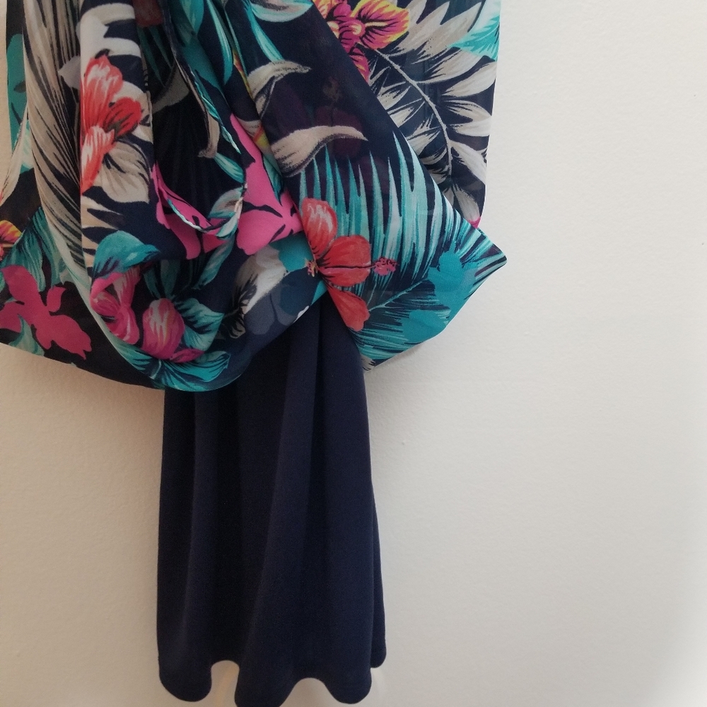 By&by Multicolor Floral Dress Size Medium - Picture 4 of 11
